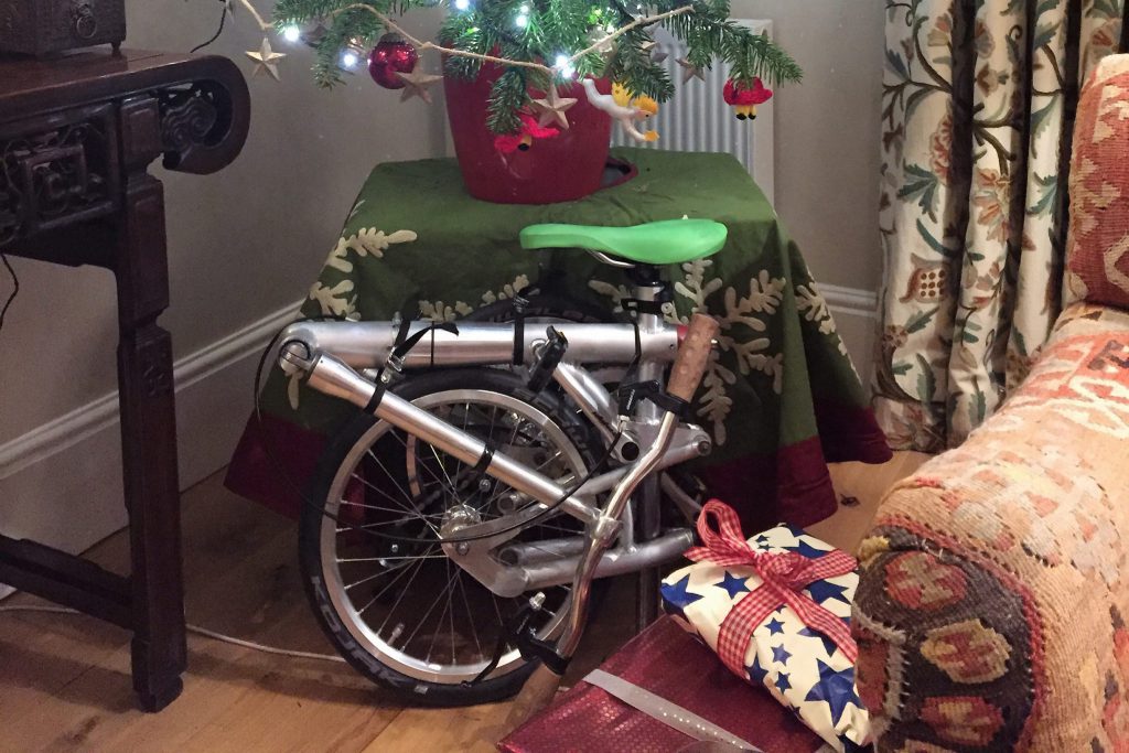 Flit lightweight folding ebikes - original prototype christmas