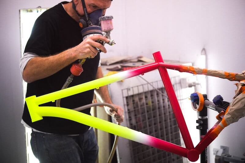 Bike custom liquid paint