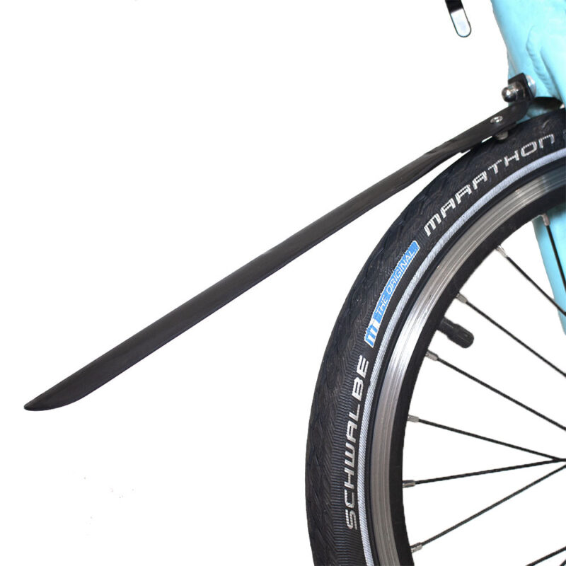 Front mudguard - unfolded
