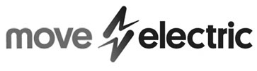 Move Electric Logo BW