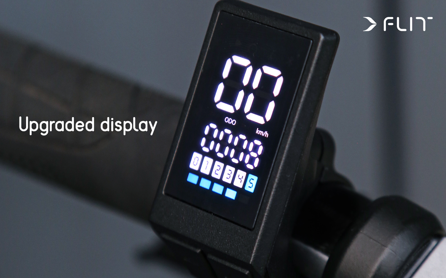 Clearer, simpler display lets you adjust assistance level at the touch of a button