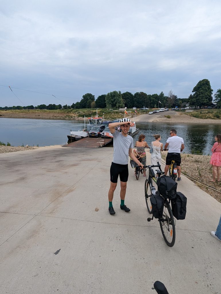 Harry and Adam on their FLIT adventure from England to Germany. A cycling road trip for our folding ebike engineers to prevent unsustainable modes of transport: getting a flight or taking a long car journey.