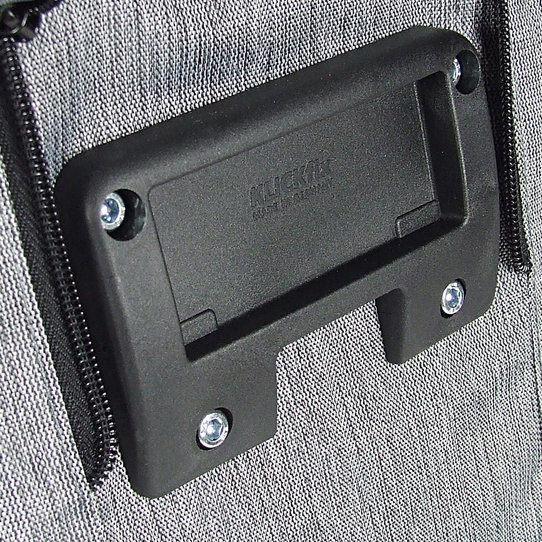 KLICKfix Adapter Plate built into a bag
